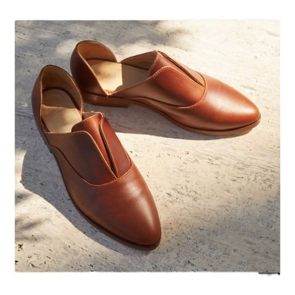 Nisolo Emma D'Orsay Oxford 2.0 Brandy 8.5